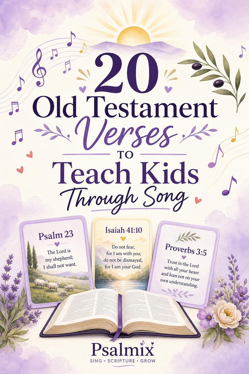 20 OT Verses to Sing With Kids