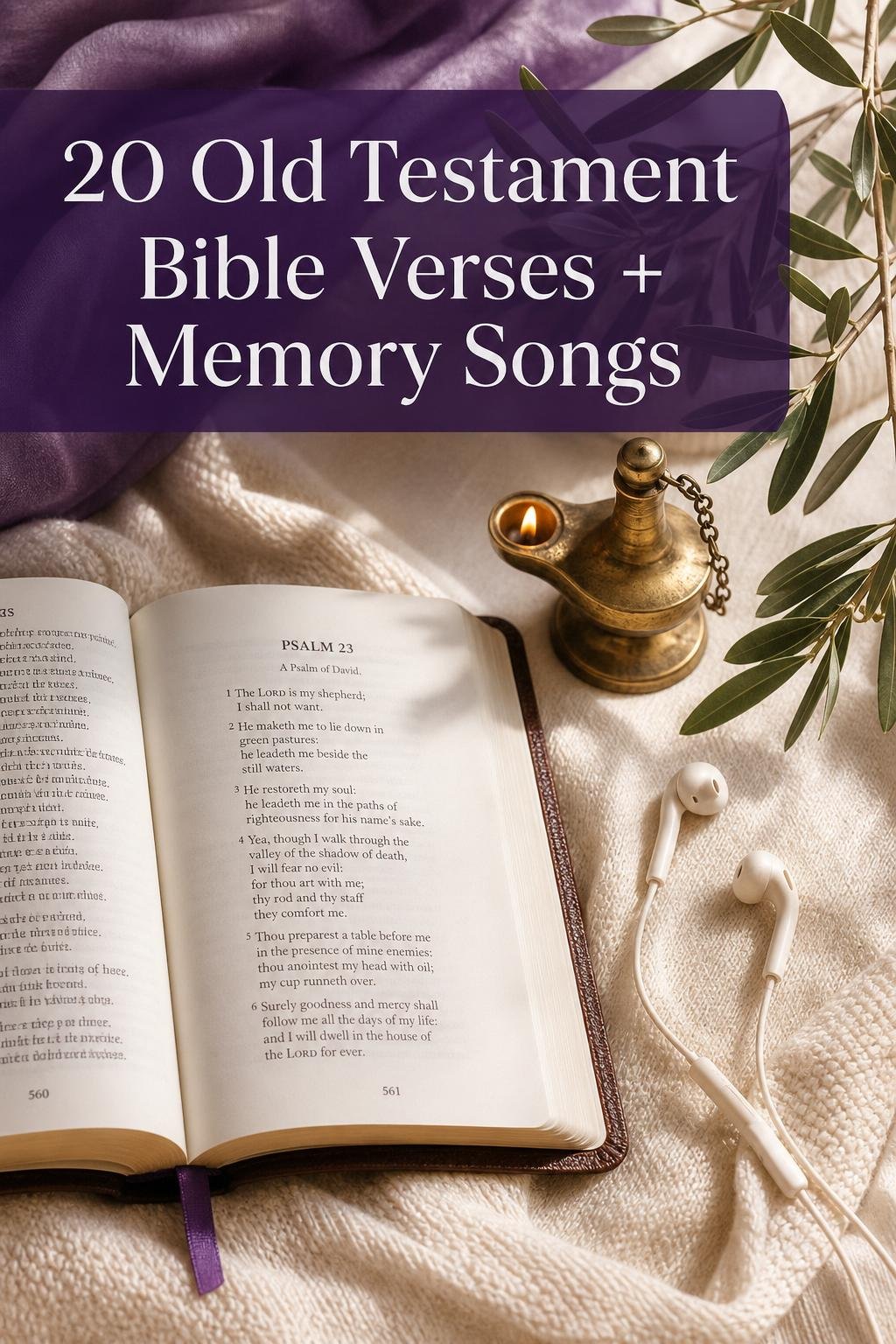20 Old Testament Verses + Memory Songs